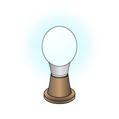 bombilla de led fría